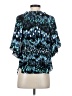Worthington 100% Polyester Blue Short Sleeve Blouse Size S (petite) - photo 2