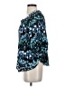 Worthington 100% Polyester Blue Short Sleeve Blouse Size S (petite) - photo 5