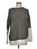 Sun & Moon Stripes Gray Pullover Sweater Size L - photo 1