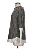 Sun & Moon Stripes Gray Pullover Sweater Size L - photo 5