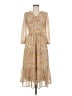 Sincerely Jules 100% Polyester Gold Casual Dress Size M - photo 1