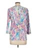 Assorted Brands Pink 3/4 Sleeve Blouse Size L (estimated) - photo 2