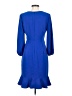 J.Crew 100% Polyester Blue Cocktail Dress Size 4 - photo 2