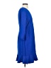 J.Crew 100% Polyester Blue Cocktail Dress Size 4 - photo 4