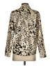 Babaton 100% Polyester Animal Print Gold Jacket Size S - photo 2