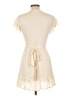 Lagaci 100% Rayon Ivory Casual Dress Size L - photo 2