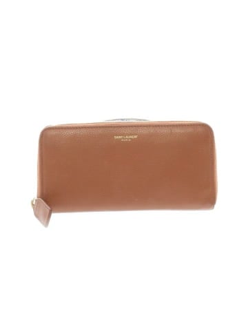 Yves Saint Laurent Pebbled Leather Zip Around Wallet (view 1)