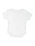 Assorted Brands 100% Cotton Print White Short Sleeve Onesie Size 6-12 mo - photo 2