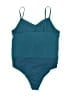 Torrid Teal Bodysuit Size 2X Plus (2) - photo 2