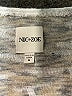 Nic + Zoe Silver Pullover Sweater Size S - photo 7