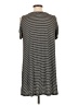 Aqua Stripes Black Casual Dress Size L - photo 2