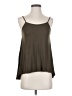 Mango 100% Viscose Brown Green Tank Top Size XS - photo 1
