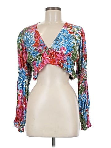 S/W/F 3/4 Sleeve Blouse (view 1)