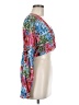 S/W/F Blue Pink 3/4 Sleeve Blouse Size M - photo 4