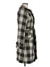 Grass Collection Ivory Trenchcoat Size M - photo 4