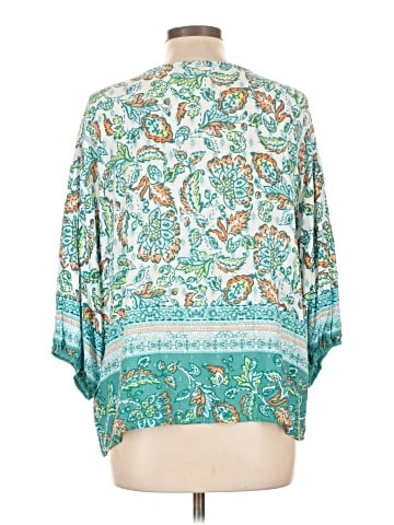 Ruby Rd. 3/4 Sleeve Blouse (view 2)