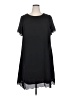 Avenue 100% Polyester Solid Black Casual Dress Size 18 - 20 Plus - photo 1