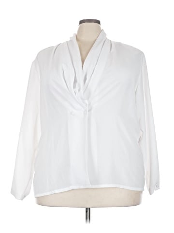 Impressions Long Sleeve Blouse (view 1)