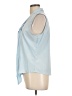 Calvin Klein Blue Sleeveless Blouse Size L - photo 5