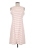 Unbranded Stripes White Casual Dress Size M (estimated) - photo 1