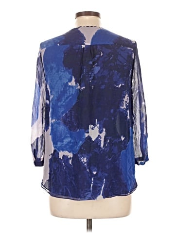 Diane von Furstenberg 3/4 Sleeve Silk Top (view 2)