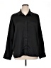 Sofia Jeans by Sofia Vergara 100% Polyester Solid Black Long Sleeve Blouse Size XL - photo 1