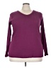 Market and Spruce Purple Pullover Sweater Size 3X - photo 1