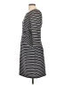 AGB Stripes Gray Casual Dress Size 12 - photo 5