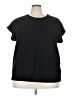 Anne Klein Black Short Sleeve Top Size 3X - photo 1