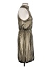 Alice + Olivia Metallic Silver Cocktail Dress Size XS (estimated) - photo 4