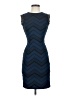 Bar III Chevron-herringbone Blue Cocktail Dress Size S - photo 1