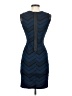 Bar III Chevron-herringbone Blue Cocktail Dress Size S - photo 2
