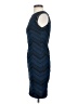 Bar III Chevron-herringbone Blue Cocktail Dress Size S - photo 5