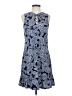 MICHAEL Michael Kors Paisley Blue Casual Dress Size S - photo 1