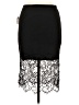 Charlotte Russe Black Formal Skirt Size M - photo 2