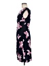 Connected Apparel Floral Black Cocktail Dress Size 8 (petite) - photo 5