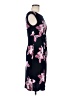 Connected Apparel Floral Black Cocktail Dress Size 8 (petite) - photo 4