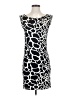 Ali Ro Animal Print Black Cocktail Dress Size 0 - photo 1