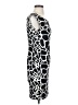 Ali Ro Animal Print Black Cocktail Dress Size 0 - photo 4