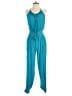 Calypso St. Barth 100% Polyester Solid Teal Jumpsuit Size XS - photo 1