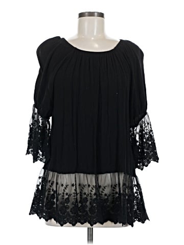 Rock 47 3/4 Sleeve Blouse (view 1)