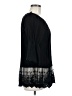 Rock 47 100% Rayon Black 3/4 Sleeve Blouse Size M - photo 4