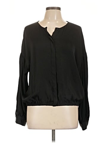Naked Zebra Long Sleeve Blouse (view 1)