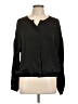 Naked Zebra 100% Polyester Black Long Sleeve Blouse Size L - photo 1