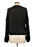 Naked Zebra 100% Polyester Black Long Sleeve Blouse Size L - photo 2