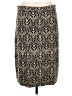 Chico's Paisley Black Formal Skirt Size Lg (2) - photo 2