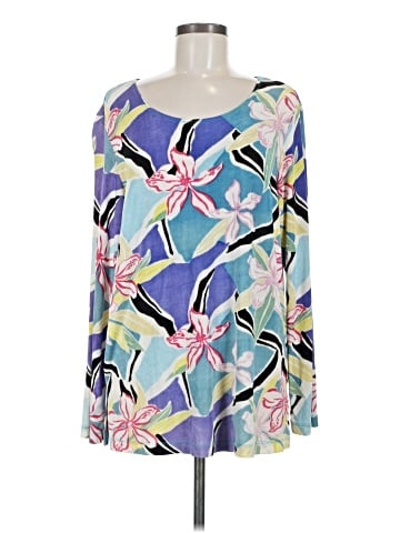 Slinky Brand Long Sleeve Blouse (view 1)