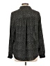 H&M 100% Polyester Polka Dots Black Long Sleeve Blouse Size 12 - photo 2