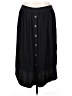 J.Jill 100% Polyester Solid Black Casual Skirt Size XL - photo 1