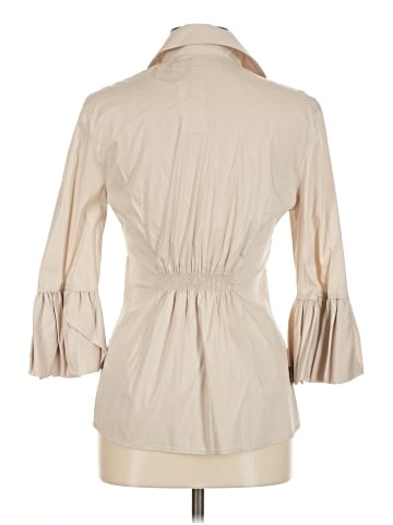 BCBGMAXAZRIA 3/4 Sleeve Button-Down Shirt (view 2)